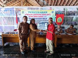 Penyaluran BLT Dana Desa Tahap I–III Kalurahan Beji Tahun 2026 Berjalan Lancar